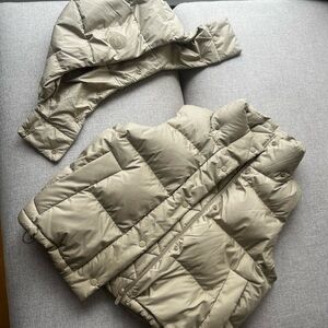 Lululemon Tan Wonder Puff Puffer Vest